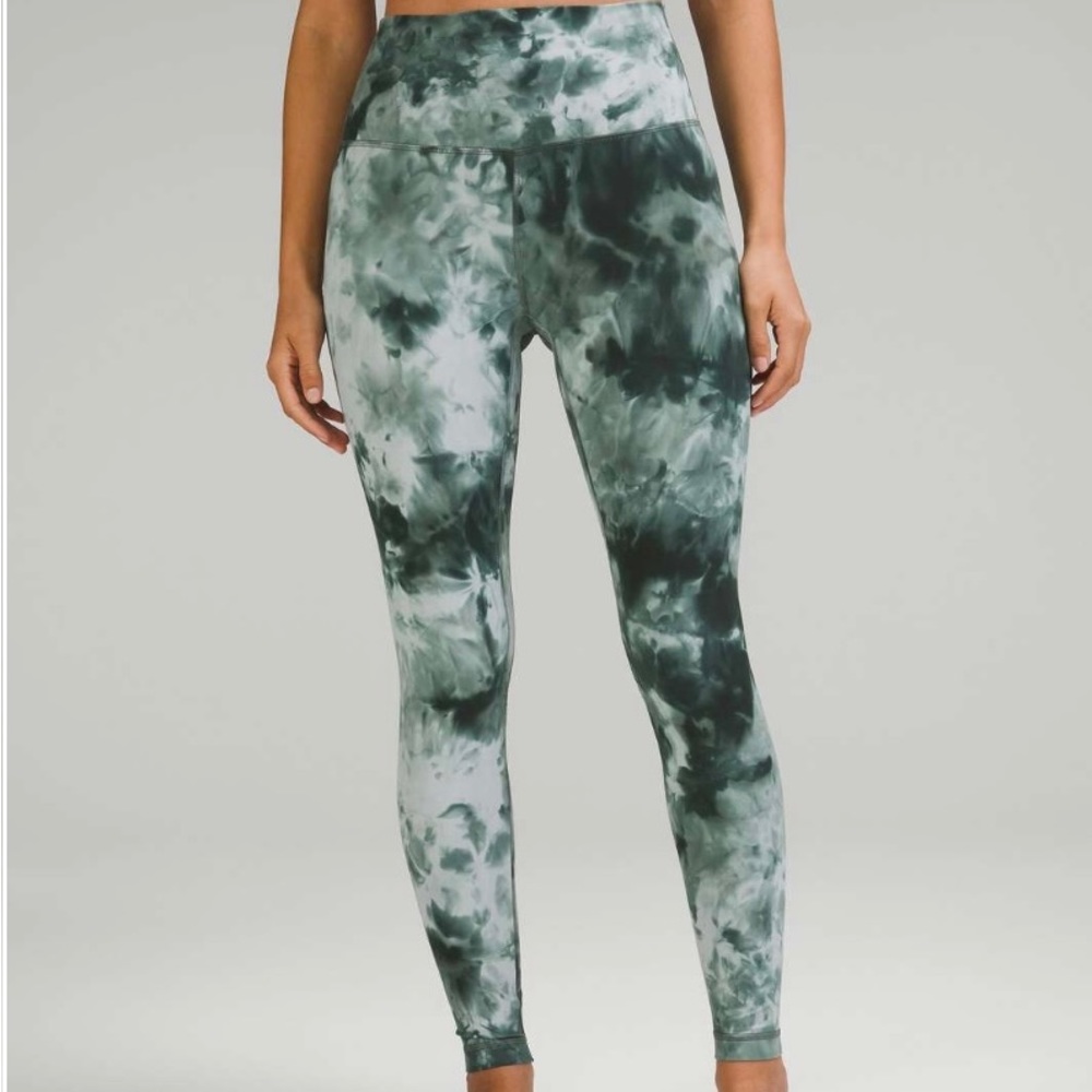 lululemon athletica Align High-Rise Pant 28” Diamond Dye Star Smoked Spruce -8